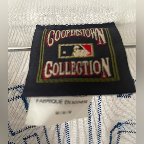 Majestic White and Blue Brooklyn Dodgers Lasorda Jersey - Picture 3 of 4